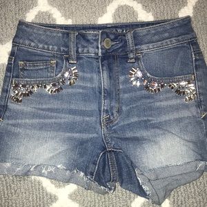 American Eagle sequin shorts